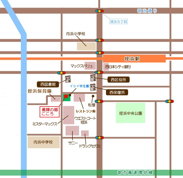 近隣詳細地図